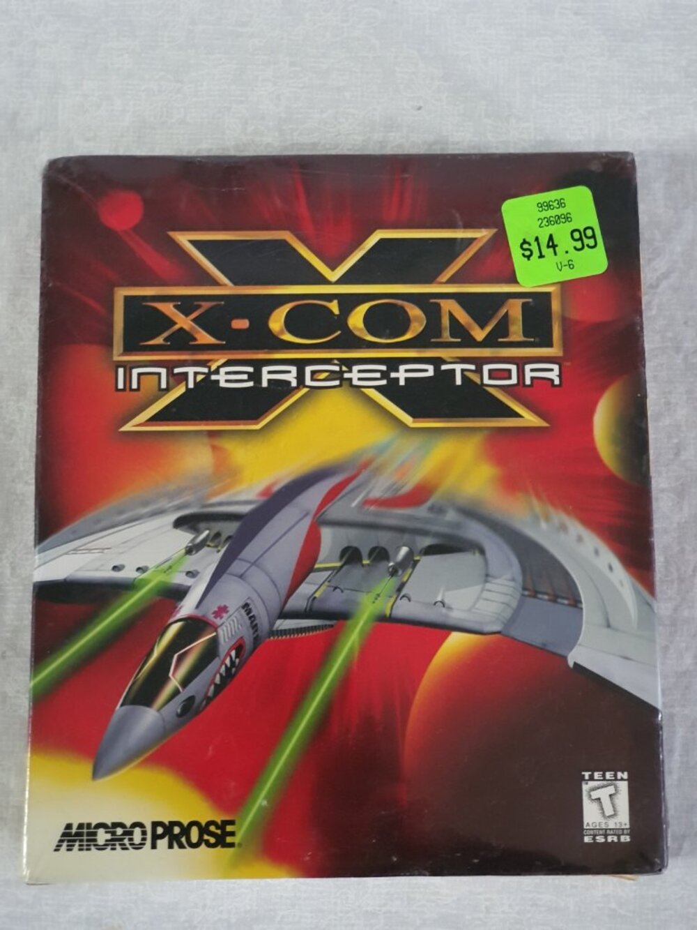 X-COM Interceptor 1999 PC BIG BOX NEW Factory Sealed US Retail 1st Edition RARE!